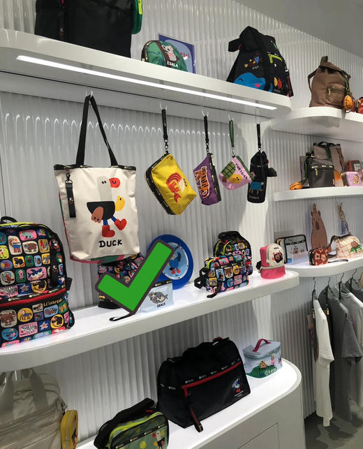 LeSportsac乐播诗X逗鸭系列托特包 商品图11