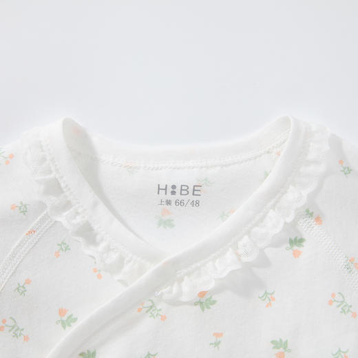 怡比繁花拾光长袖系带哈衣HY26SUN051粉橘色调52#-66# 商品图9