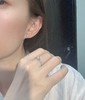 ⁶极光【真多麻】银镶耳钉+戒指，5-6mm，微微瑕，出证书，24小时鉴赏期【香港】SS06-QTT-XGZZ 商品缩略图0