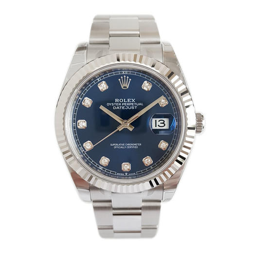 【99新（原厂膜未撕）】ROLEX 劳力士126334-0015天文台认证自动机械机芯日期显示41MM（男款）日志型系列蚝式钢140226TJ30 商品图0