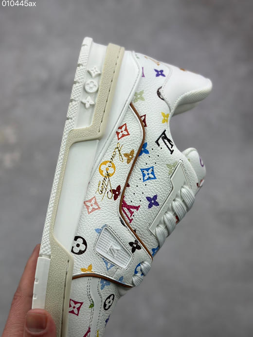 春季特惠💰720 LV 纯原版本 # 驴家 Trainer 低帮休闲板鞋 商品图5