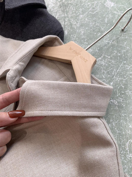 SYJ95116羊毛翻领衬衫 商品图4