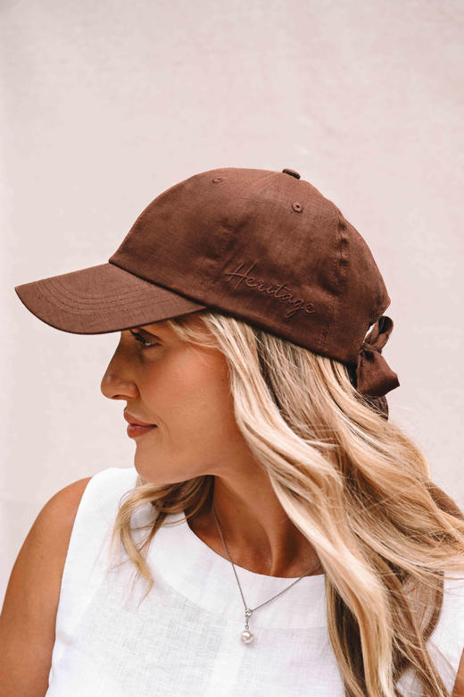 （成人）新帽型New 澳洲Bedhead亚麻真丝蝴蝶结棒球帽UPF50+ 轻薄透气真丝养发 商品图11