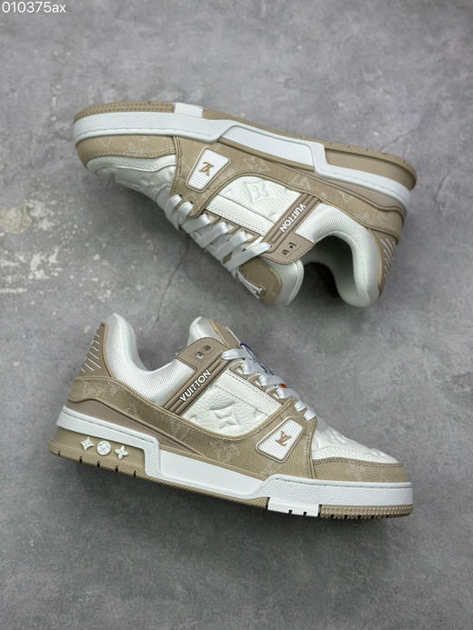 春季特惠💰720 LV 纯原版本 # 驴家 Trainer 低帮休闲板鞋 商品图4