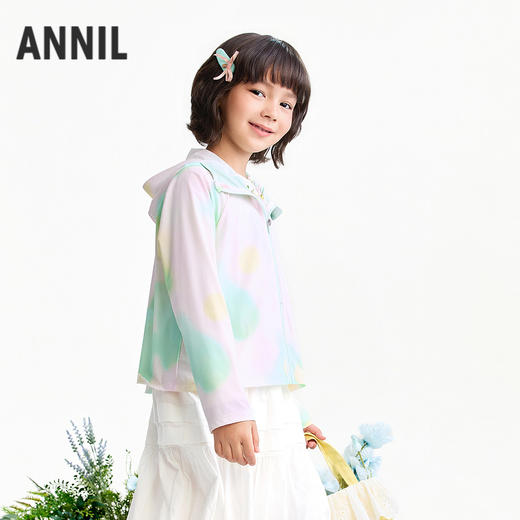 【实体店同款】女童针织外套夏季新款安奈儿童装AG625121 商品图1