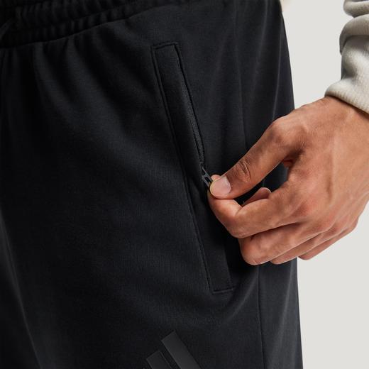Adidas阿迪达斯男子DOUBLE KNIT JOGGERS 新年款纯棉针织通勤柔软束脚锥形运动裤JL7602 商品图4