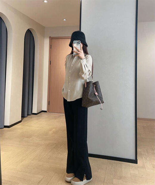 SYJ95116羊毛翻领衬衫 商品图14