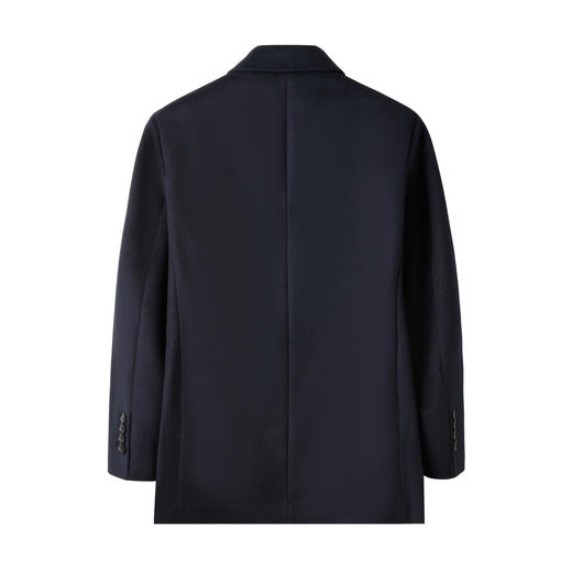 【含羊毛 含羊绒】柒牌26秋冬新品经典翻领保暖高端百搭休闲大衣 131D70020 商品图1