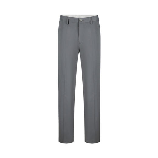 【犀牛褶/含莱赛尔/含桑蚕丝】柒牌2026春夏修身微弹商务混纺西裤 130H72360 商品图4