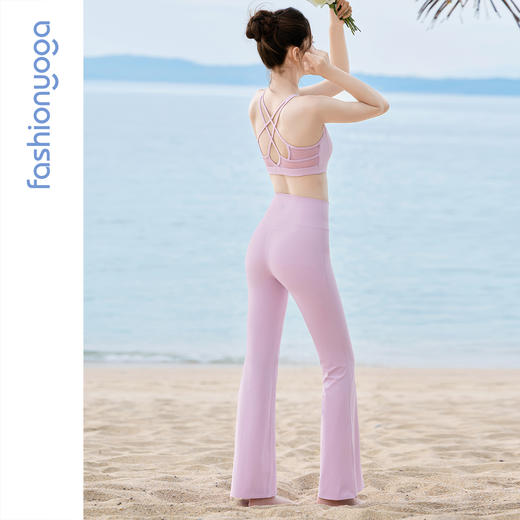 FC16902W微喇开叉无裆线九分裤 商品图4