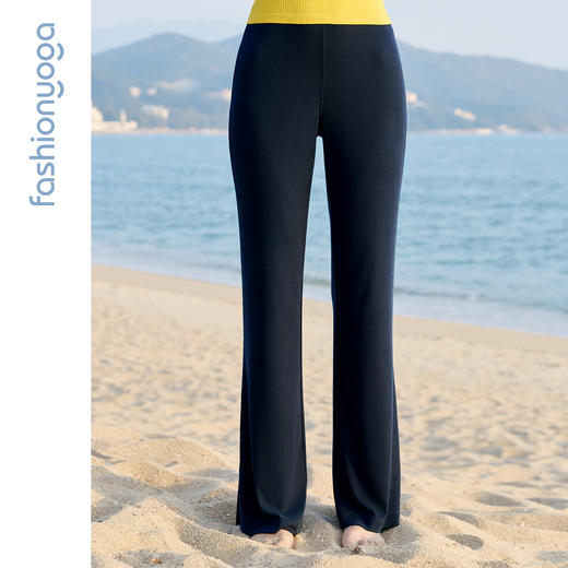 2026春夏F16917修身裤脚开叉长裤/九分裤 商品图10