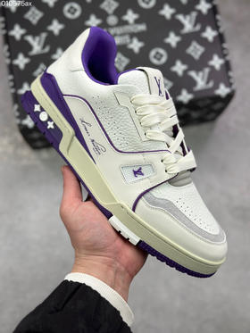 春季特惠💰720 LV 纯原版本 # 驴家 Trainer 低帮休闲板鞋