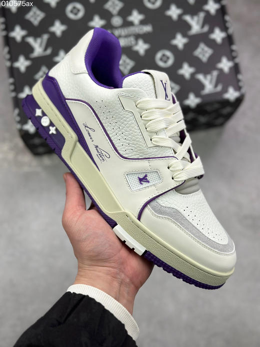 春季特惠💰720 LV 纯原版本 # 驴家 Trainer 低帮休闲板鞋 商品图0