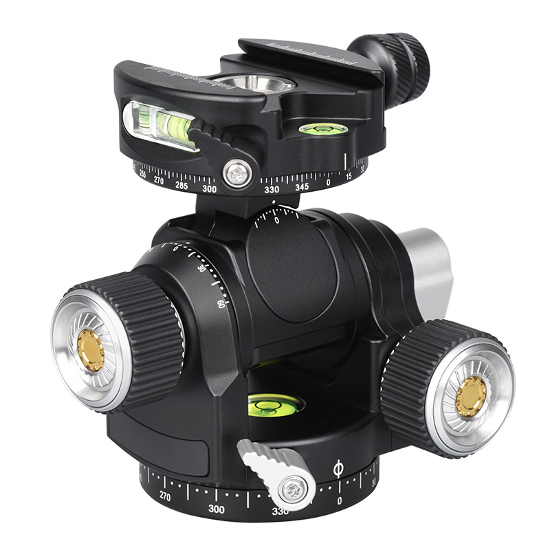 马小路Marsace 齿轮云台 MD-4 MD-3 精确构图 不点头 风光微距静物首选云台