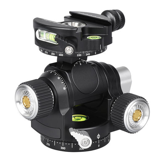 马小路Marsace 齿轮云台 MD-4 MD-3 精确构图 不点头 风光微距静物首选云台 商品图0