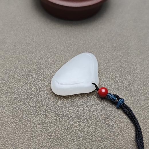 新疆和田玉且末料羊脂玉雅致平安锁 228-11 商品图5