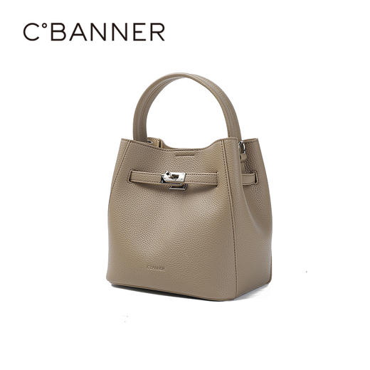 【上新】千百度2026细腻荔枝纹包面耐磨实用女包A26372513 商品图2