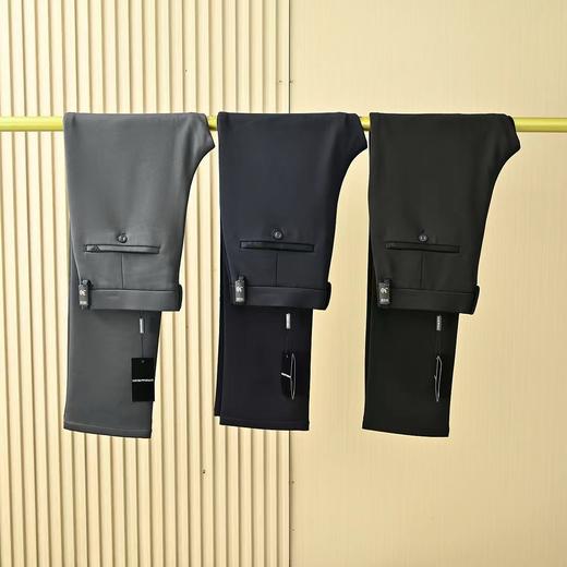 阿玛尼EA男士2026新品高端优质绵羊四面弹商务休闲西裤 商品图1