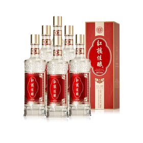 【聚餐口粮】红楼梦 红楼佳酿 浓香型白酒 52度 500ml*6瓶整箱