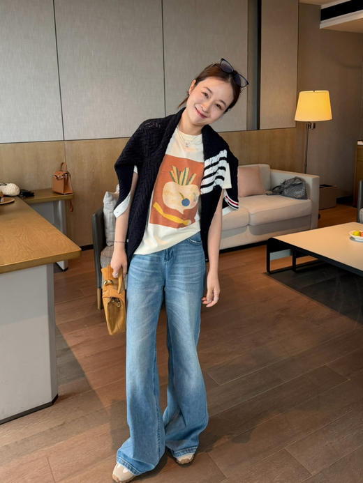 2603103    “超模裤” 土耳其牛仔 直筒 夏日浅蓝 商品图10