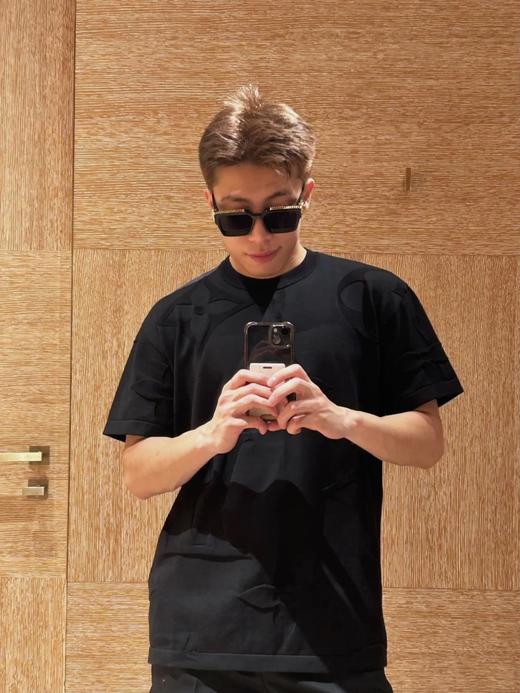 驴家 25ss monogram浮雕提花针织短袖 男女同款（DY） 商品图8