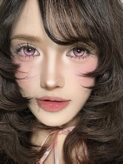 康视达 EggUncle Lens半年抛 蜜桃软糖心 直径14.5mm着色13.9mm 商品图6