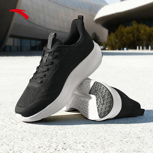 安踏神行14lite丨运动鞋子减震回弹轻便冬季新款女综训鞋122617713 黑-1 商品图2