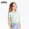 【实体店同款】女童短袖针织衫夏季新款安奈儿童装AG624055 商品缩略图2