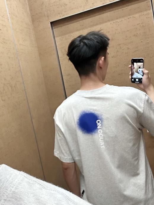 2026毒家！ 两色  黑色灰色！ 男女同款！ 昂跑ON club-T smash 新品运动休闲印花短袖 商品图3