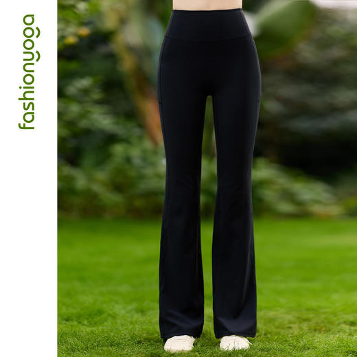 2026春夏FC16908W无裆线带兜喇叭长裤 商品图6