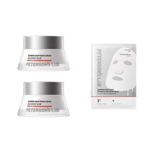 【厚脸皮系列-轻乳霜/盈润霜】毕生之研厚脸皮屏障修护系列（轻乳霜30ml*2+厚脸皮面膜1片）（盈润霜30g*2+厚脸皮面膜1片 ） 商品图4