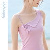 FC16208花朵不对称女神背心 商品缩略图3
