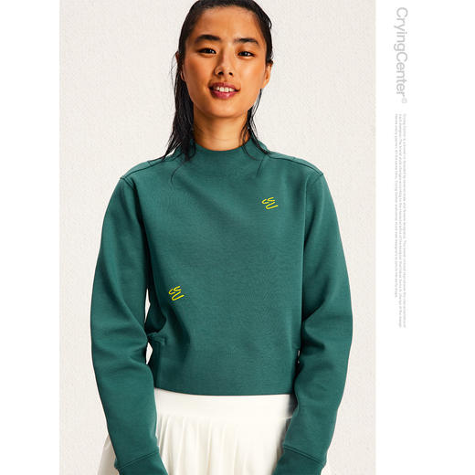 CryingCenter 运动正肩套头收腰小卫衣 哭喊中心 商品图3