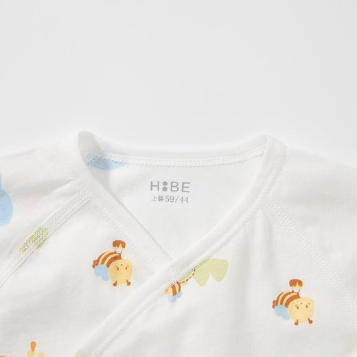 怡比萌蜂采蜜长袖系带上衣HY26SUN227白蓝色调52#-59# 商品图12