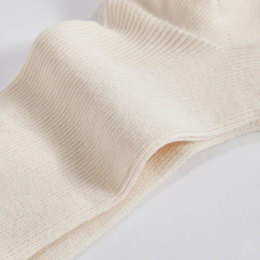 全棉中筒袜 | 本白色 睡眠袜 透气亲肤 小亘【贴身衣物一经售出非质量问题不退不换】 商品图2