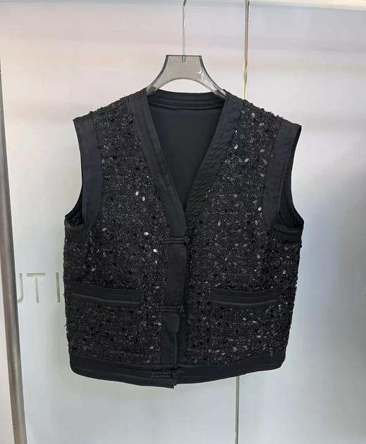 原单新款小香风系列亮片马甲外套 商品图1