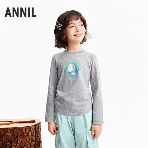 【实体店同款】女童长袖针织衫春季新款安奈儿童装AG611095 商品图1