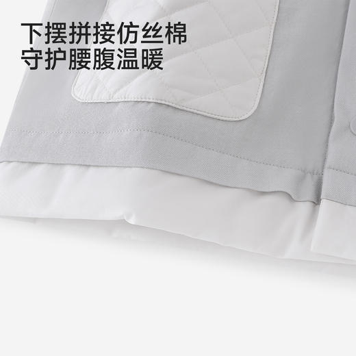【高定系列】英氏儿童外套春夏款男童女童浅灰色休闲夹棉外套新款 商品图4