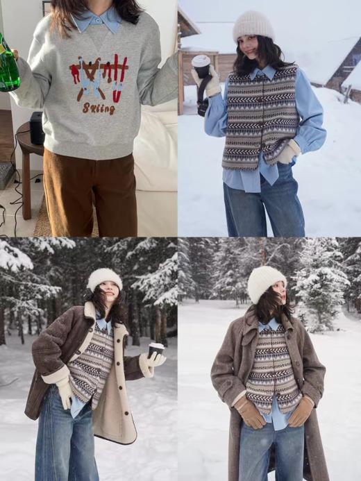 浮生八记/25D263/全棉小马驹手工刺绣贴布绣灯芯绒衬衫 商品图2