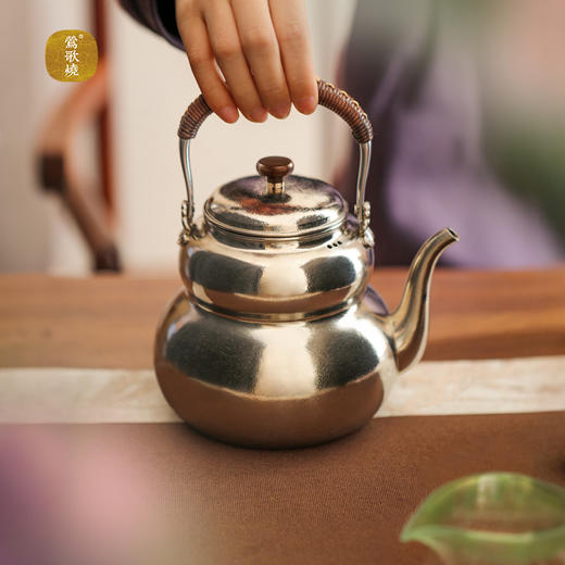 【莺歌烧旗舰店】葫芦钛壶 商品图1