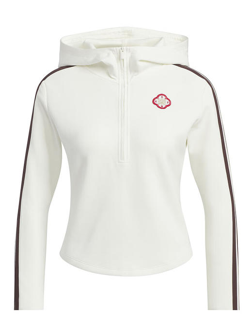 Adidas阿迪达斯马年新年款时尚休闲运动服修身半拉链连帽套头衫 KH2714 商品图4