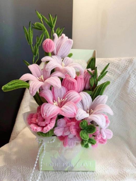 成品扭扭棒diy手工制作成品花送朋友闺蜜情人节生日礼物-工期一周 商品图3