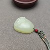 新疆和田玉且末料黄口料雅致荷花平安牌 228-8 商品缩略图5