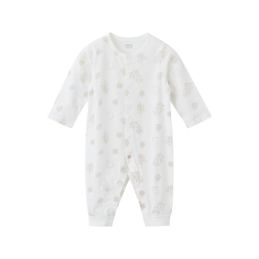 怡比自然童话长袖开襟哈衣HY26SUN021白咖色调59#-80# 商品图7