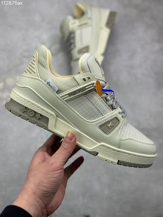 春季特惠💰720 LV 纯原版本 # 驴家 Trainer 低帮休闲板鞋 商品图3