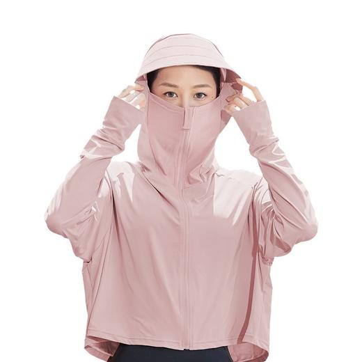 夏季防晒衣冰丝凉感女防晒服开衫防晒衫短款宽松外套薄款防紫外线 商品图4