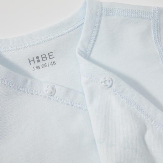 怡比自然萌语内着长袖三角衣1件入HY26SPN242粉蓝59#-80# 商品图14