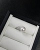 11号⁶【孤品11-12mm  澳白S925银T家款戒指】，极光微瑕，出证书，24小时鉴赏期【香港】SS06-QTT-XGZZ 商品缩略图0