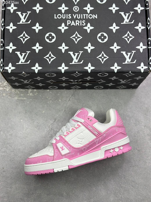 春季特惠💰720 LV 纯原版本 # 驴家 Trainer 低帮休闲板鞋 商品图2