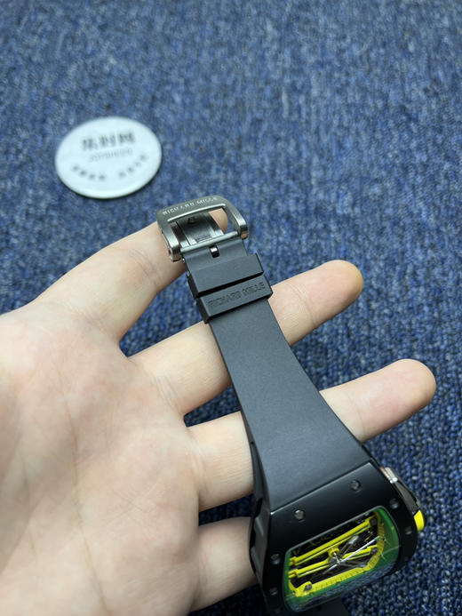 理查德米勒 APS新品RM061黑碳版 白跑道 RM61男士腕表 商品图7
